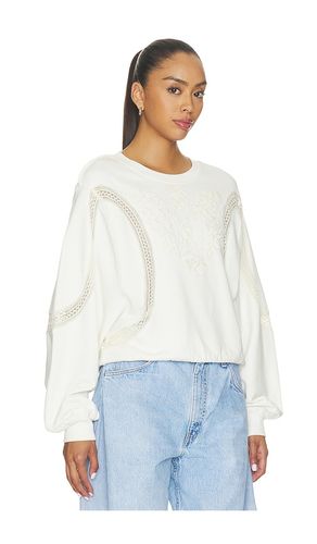 SWEAT INCLUSION DENTELLE LOVE en . Taille XS. Also en S, M, L - Free People - Modalova