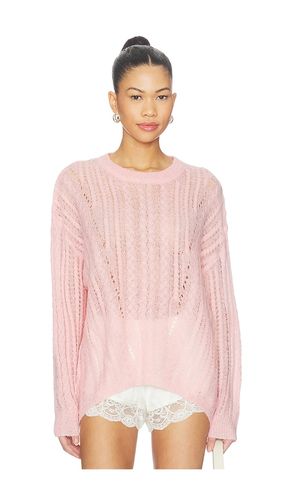 PULL MAILLE TORSADÉE SHEER LUCK en . Taille L. Also en M, S, XL, XS - Free People - Modalova