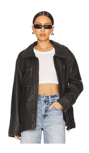 BLOUSON IMITATION CUIR BUCKLE UP in . Size M, S, XS - Free People - Modalova