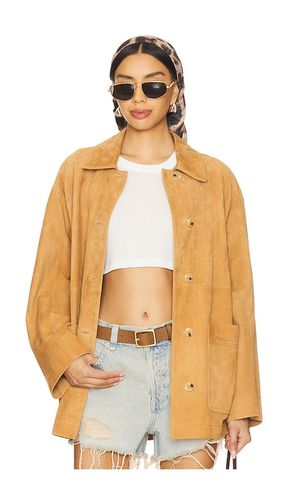 BLOUSON EN DAIM WE THE FREE ANNALISE in . Size XL - Free People - Modalova