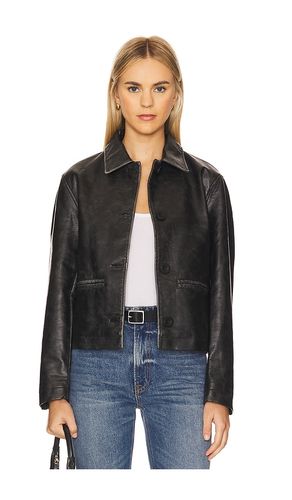 BLOUSON IMITATION CUIR HERA en . Taille S. Also en - Free People - Modalova