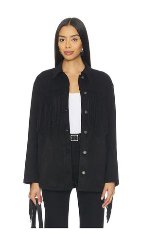 SURCHEMISE EN SIMILI DAIM FRINGE OUT en . Taille M. Also en - Free People - Modalova