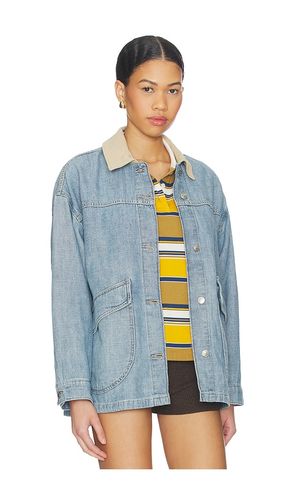 BLOUSON EN JEAN WE THE FREE LEMON en -. Taille L. Also en XL - Free People - Modalova