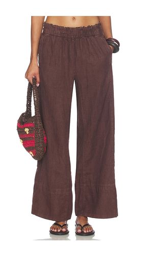 PANTALON DAYS END LINEN en . Taille L. Also en M, S, XL - Free People - Modalova