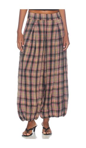 Moonflower Plaid Balloon Pant en . Taille L. Also en M, S, XS - Free People - Modalova