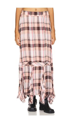 JUPE LONGUE BORDEAUX en . Taille S. Also en XS - Free People - Modalova