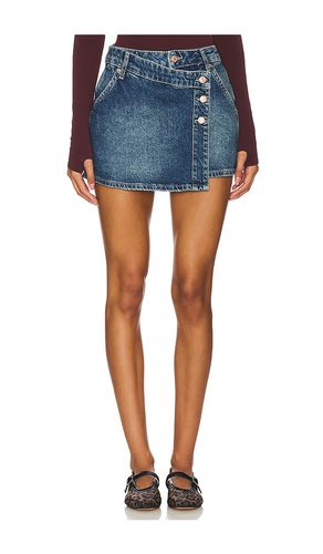 JUPE EN JEAN WYNNE in -. Size 25, 26, 27, 28, 29, 30, 31 - Free People - Modalova