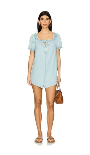 COMBISHORT BABYDOLL EN DENIM DAISY in . Size M, S, XS - Free People - Modalova