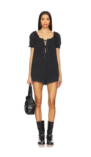 COMBISHORT BABYDOLL EN DENIM WE THE FREE DAISY en . Taille M. Also en XS - Free People - Modalova
