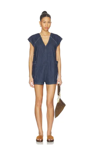 X We The Free Free Fall Denim Romper in . Size M. Also in S, XS - Free People - Modalova