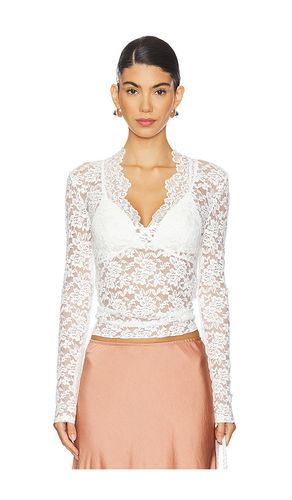 TOP EN DENTELLE MANCHES LONGUES INTIMATELY FP ALL DAY LONG en . Taille XS. Also en L, XL - Free People - Modalova