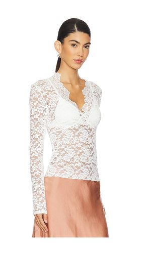 TOP EN DENTELLE MANCHES LONGUES INTIMATELY FP ALL DAY LONG en . Taille L. Also en XL - Free People - Modalova