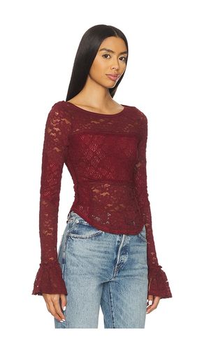 TOP MANCHES LONGUES EN DENTELLE en . Taille M. Also en XS - Free People - Modalova