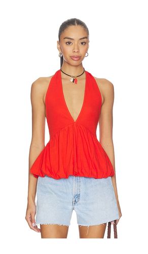 X Free-est Paige Top In Tangerine Tango en . Taille L. Also en M, S, XL - Free People - Modalova