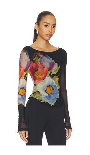Lilly Printed Long Sleeve Top en . Taille M. Also en S, XS - Free People - Modalova