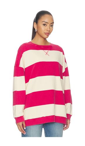 Classic Striped Crew Wide Tee Top en . Taille S. Also en XS, M, L, XL - Free People - Modalova