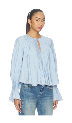 Thousand Pintucks Blouse en . Taille L. Also en M, S, XL, XS - Free People - Modalova