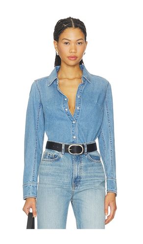 X We The Free Benny Slim Denim Top en . Taille XS. Also en S, M - Free People - Modalova