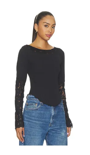 TOP À POIGNETS EN DENTELLE AMBER en . Taille XS. Also en S, M, L - Free People - Modalova