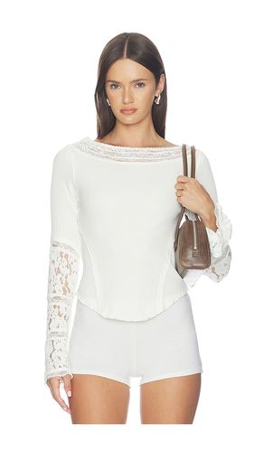 TOP À POIGNETS EN DENTELLE AMBER en . Taille XS. Also en S, M, L - Free People - Modalova