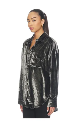 X We The Free Alexi Solid Velvet Shirt en . Taille L. Also en M, S, XS - Free People - Modalova