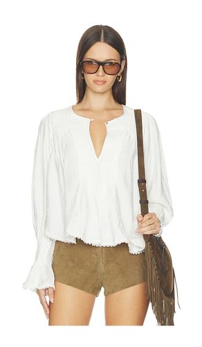 Thousand Pintucks Blouse en . Taille L. Also en M, S, XL, XS - Free People - Modalova