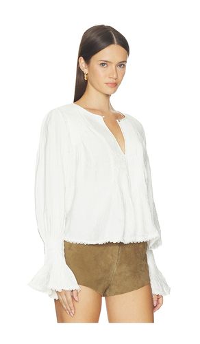 Thousand Pintucks Blouse en . Taille XS. Also en S, M, L, XL - Free People - Modalova