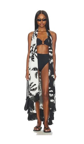 Graphic Palms Dress in ,. Size L. Also in M, S - FARM Rio - Modalova