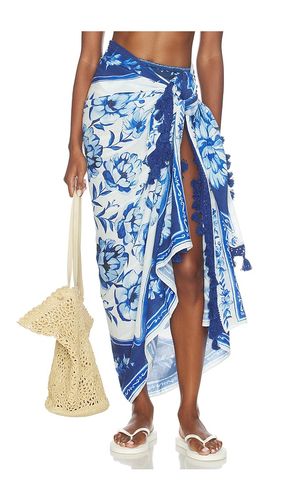 Porcelain Garden Sarong in - FARM Rio - Modalova
