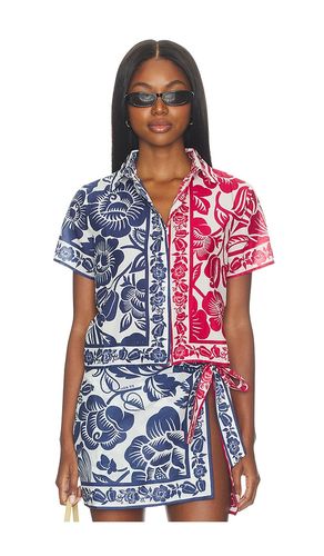 Cashew And Birds Shirt in ,. Size L. Also in M, S - FARM Rio - Modalova