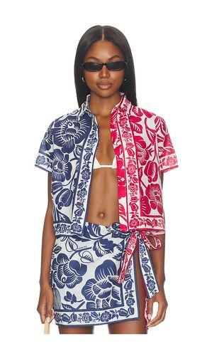 Cashew And Birds Shirt in ,. Size L. Also in M, S - FARM Rio - Modalova