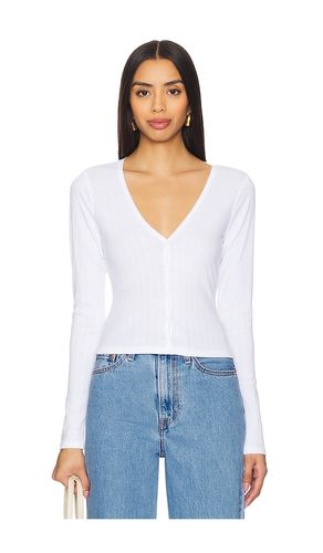 Cotton Pointelle Cardigan in . Size 4X. Also in 5X - Good American - Modalova