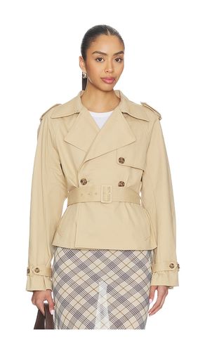 Cropped Trench Jacket in . Size M. Also in - Good American - Modalova