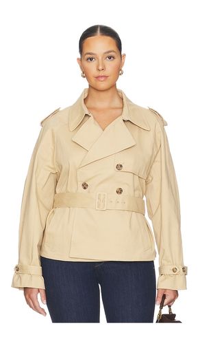 Cropped Trench Jacket in . Size M. Also in - Good American - Modalova