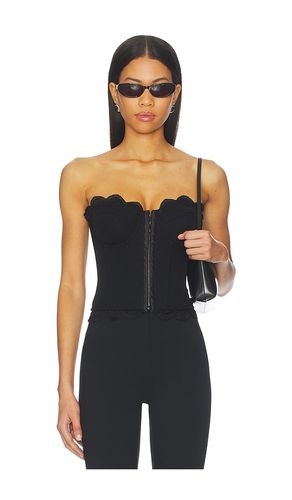 Matte Jersey Lace Trim Bustier en . Taille S. Also en L - Good American - Modalova