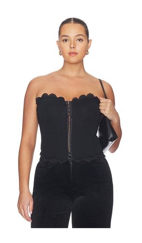Matte Jersey Lace Trim Bustier en . Taille S. Also en L - Good American - Modalova