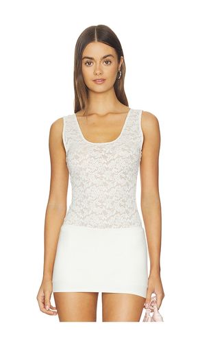 Stretch Lace Scoop Tank Bodysuit en . Taille L. Also en XL - Good American - Modalova