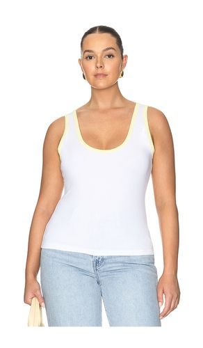 Super Stretch Ringer Tank Top en . Taille 1X. Also en L, M, XL, XS - Good American - Modalova