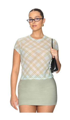 The Mesh Baby Tee en . Taille L. Also en M, S, XL/1X, XS - Good American - Modalova