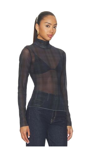 The Mesh Turtleneck en . Taille L. Also en M, S, XL, XS - Good American - Modalova