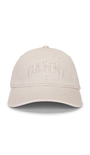 Ganni CASQUETTE in Ivory - Ganni - Modalova