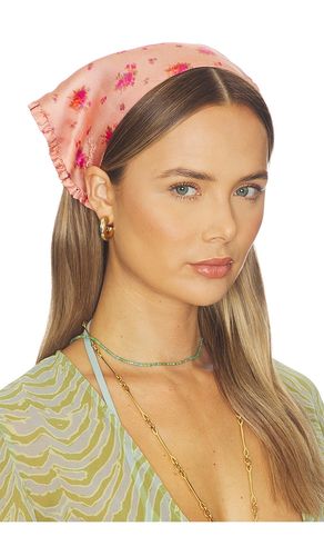 FOULARD EN SOIE HEAD SILK SCARF en - Ganni - Modalova