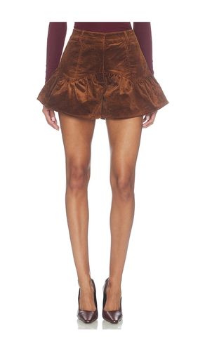Corduroy Flounce Short en . Taille 36. Also en 38, 40 - Ganni - Modalova