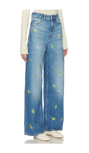 Printed Flower Denim Lari Jeans en . Taille 24. Also en 25 - Ganni - Modalova