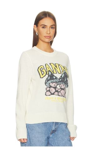 PULL TEDDY MUSHROOM WOOL en . Taille XS. Also en S, M, L - Ganni - Modalova