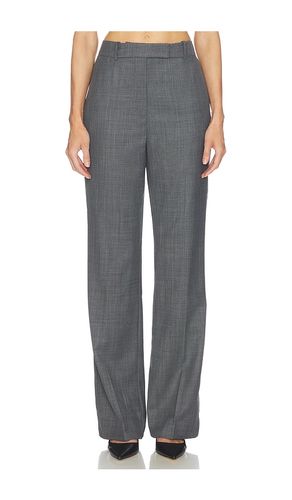 PANTALON WOOL MELANGE SUITING STRAIGHT en . Taille 34. Also en 36, 38 - Ganni - Modalova
