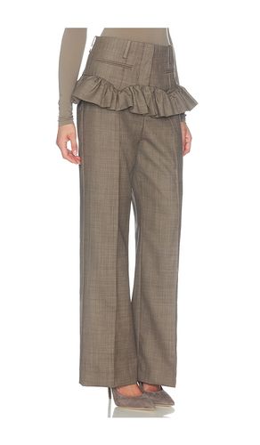 PANTALON WOOL MELANGE SUITING SKIRT en . Taille 34. Also en 40 - Ganni - Modalova