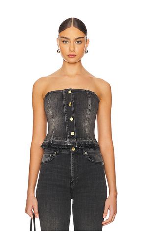 Ganni BUSTIER in Black. Size 36 - Ganni - Modalova