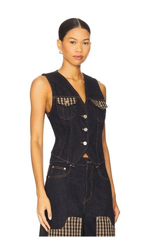 Neppy Denim Vest in . Size 32. Also in 36, 38 - Ganni - Modalova