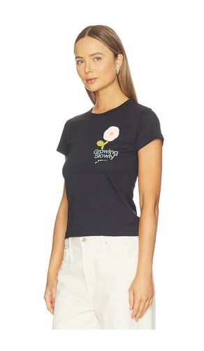 Basic Cotton Jersey Baby Fit Crochet Patch T-shirt en . Taille M. Also en S, XS - Ganni - Modalova